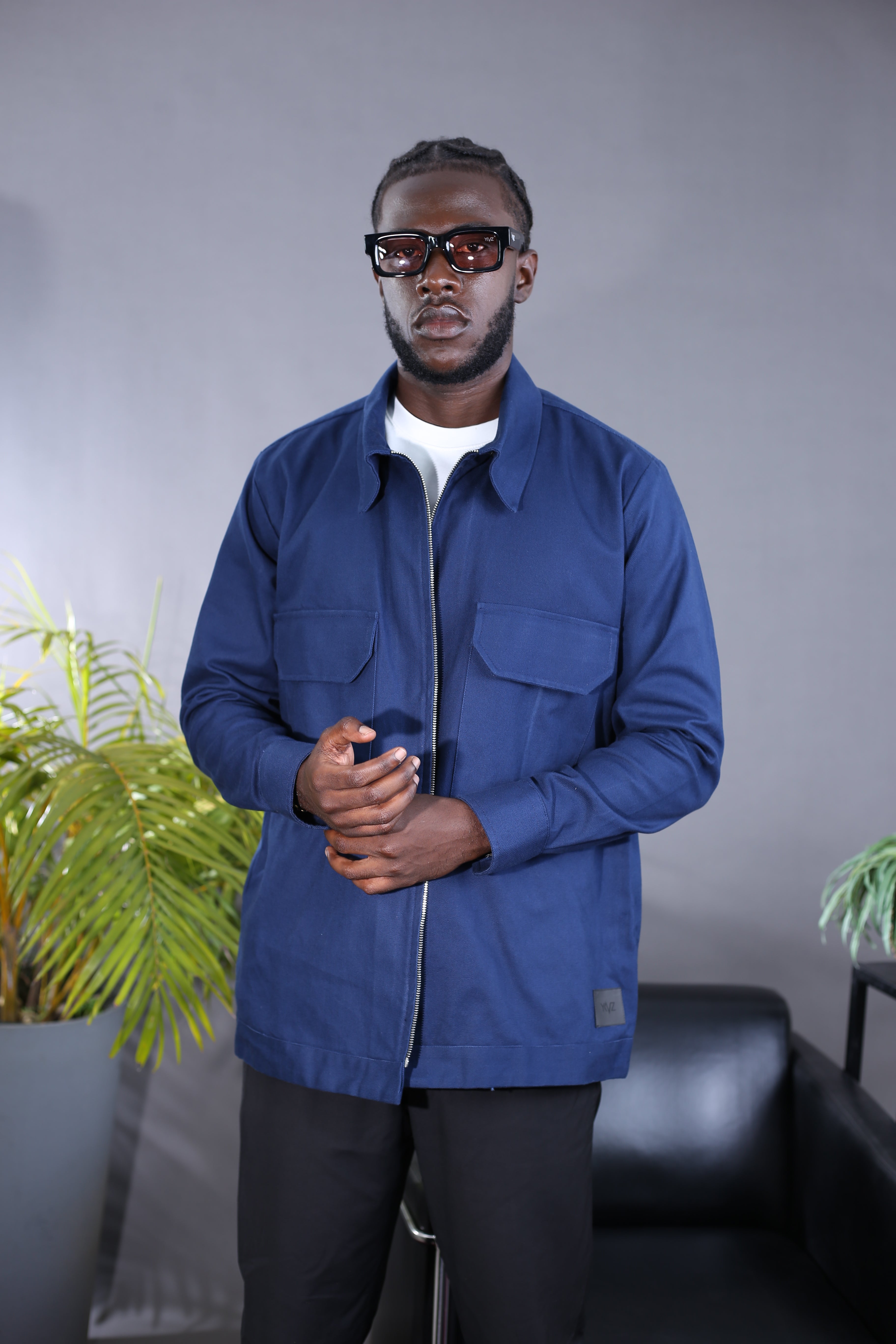 Surchemise Patrol Zip - Bleu