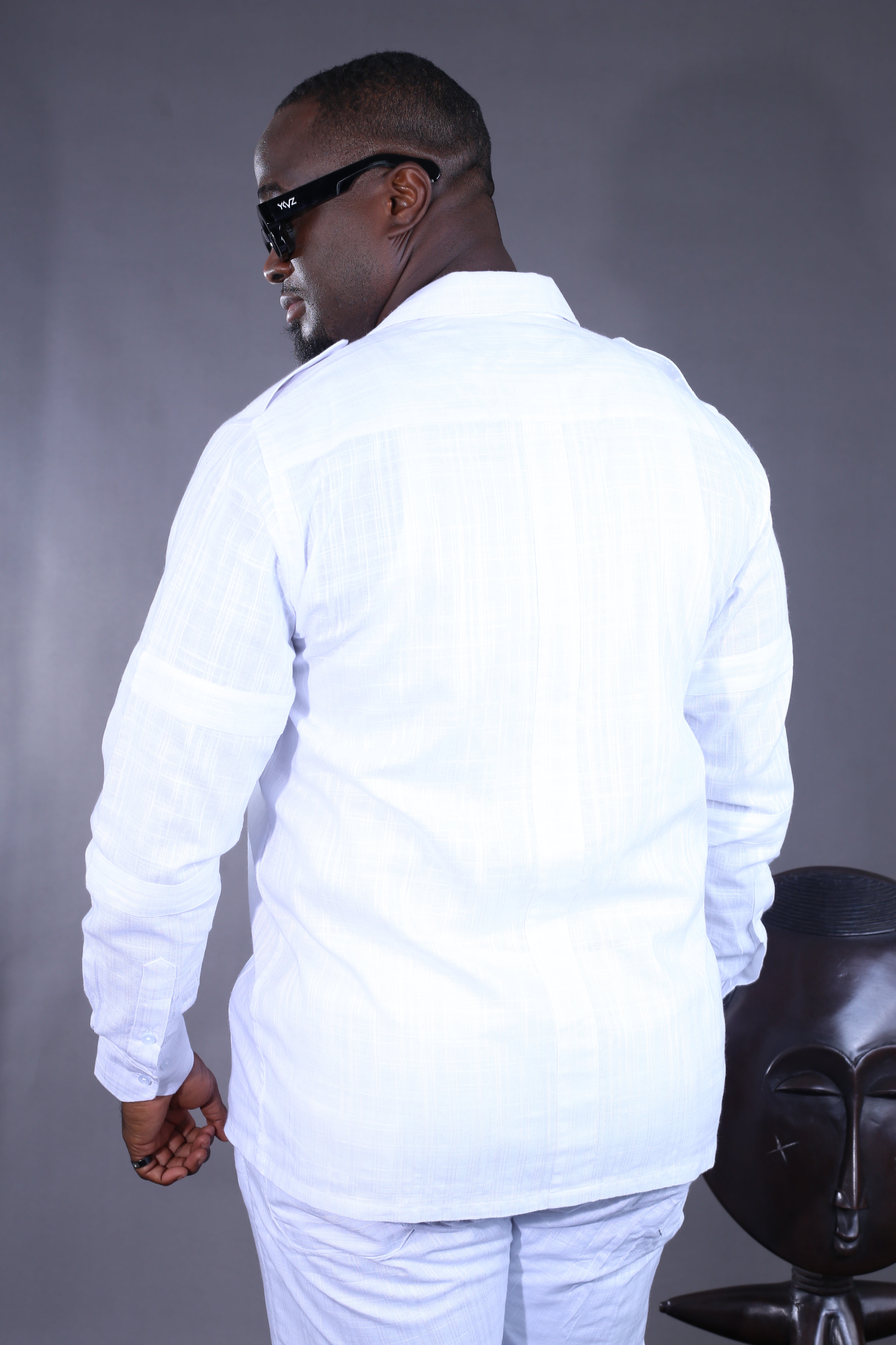 Chemise Afari II Lin Blanc sh