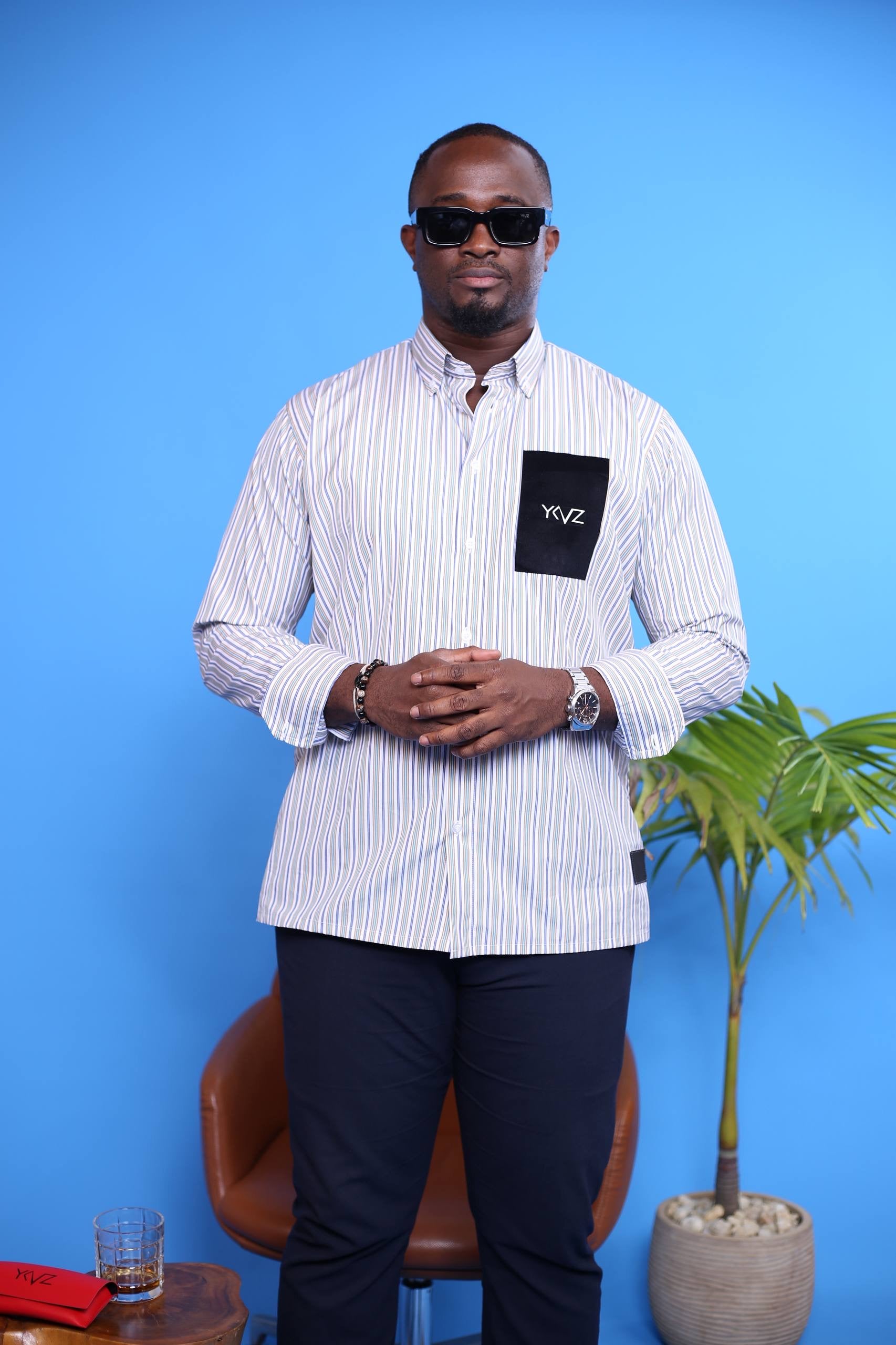 Chemise Lexington – Rayures Violet & Blanches | Signature Classique Noir