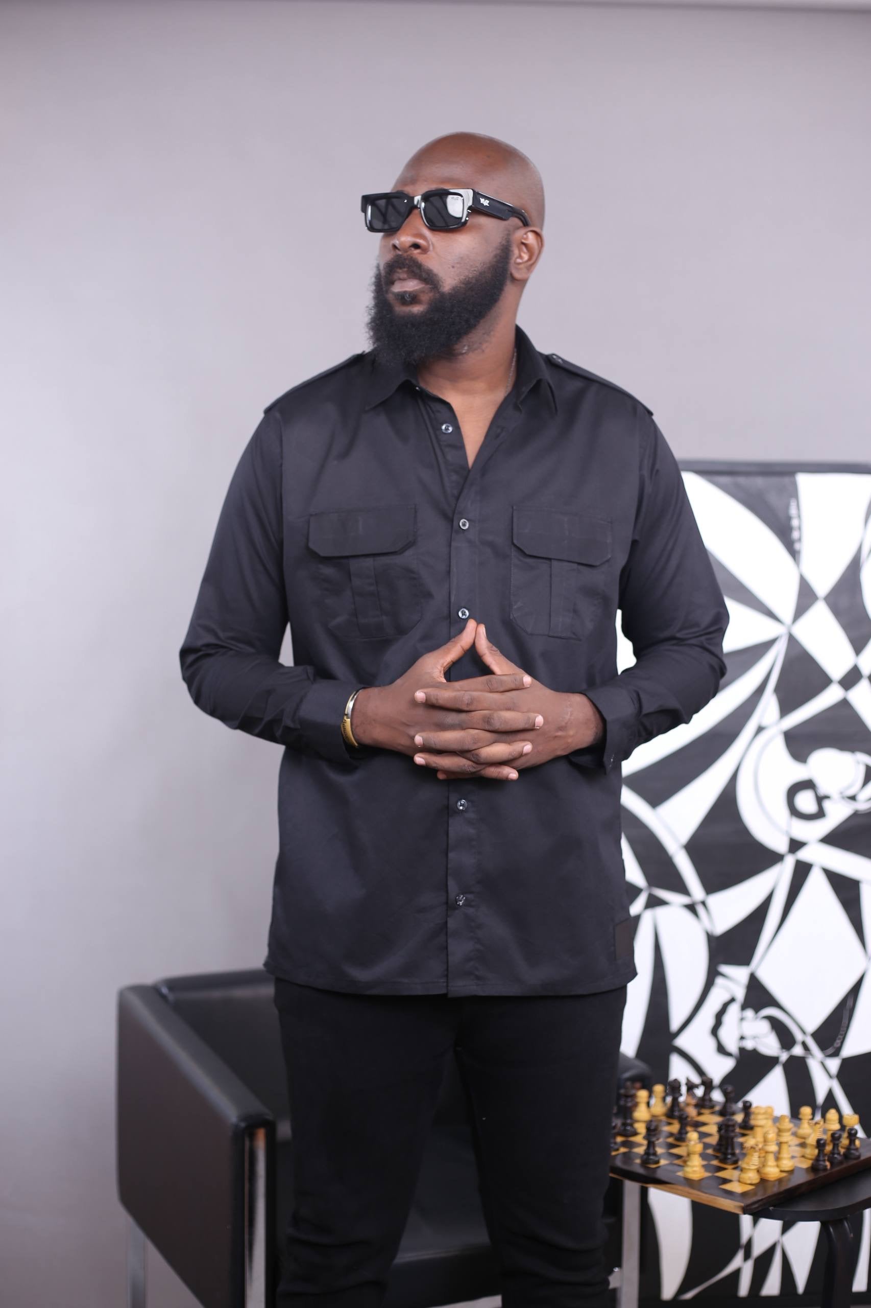 Chemise Commandeur I - Noir