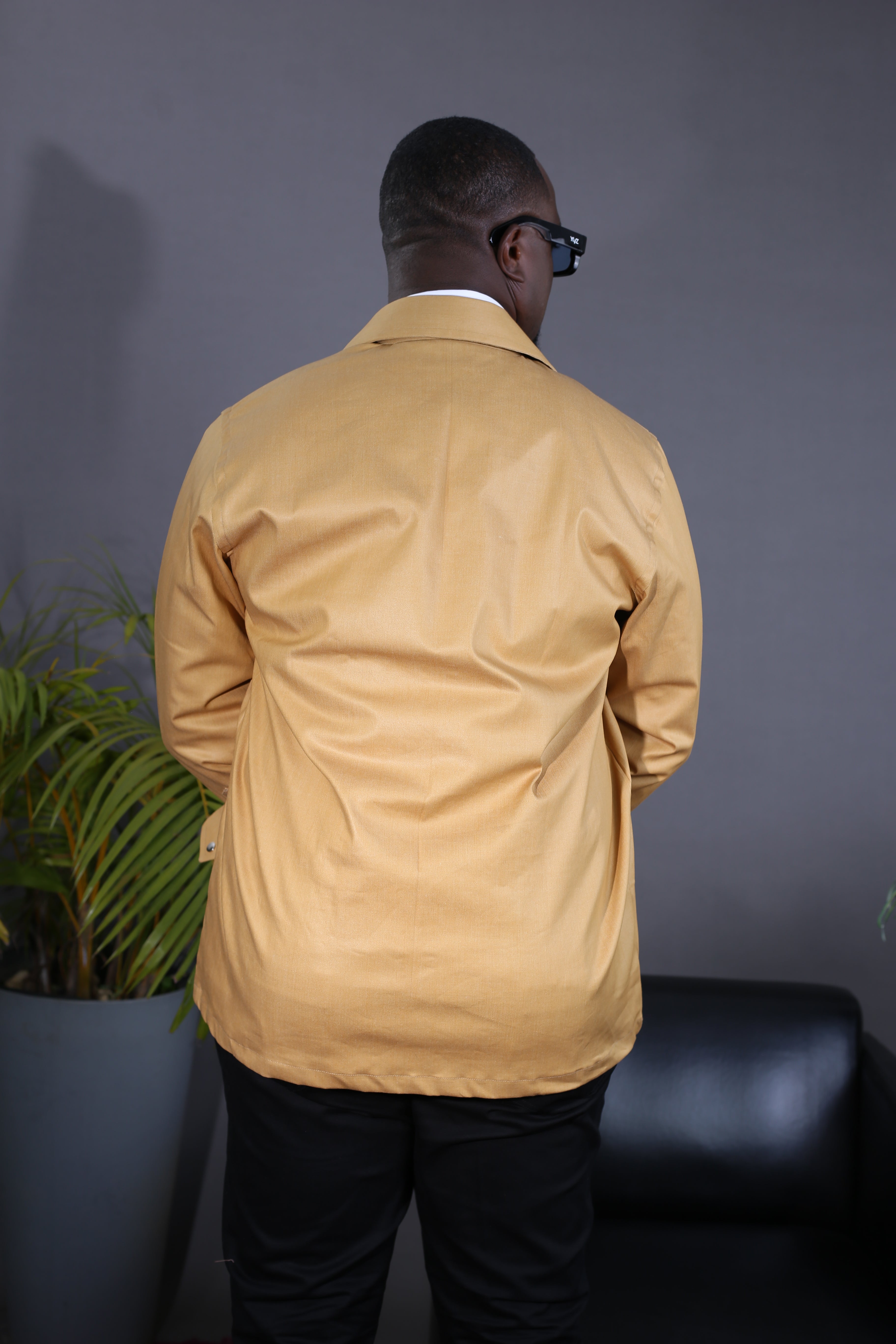 Surchemise Zip - Jaune Jeans