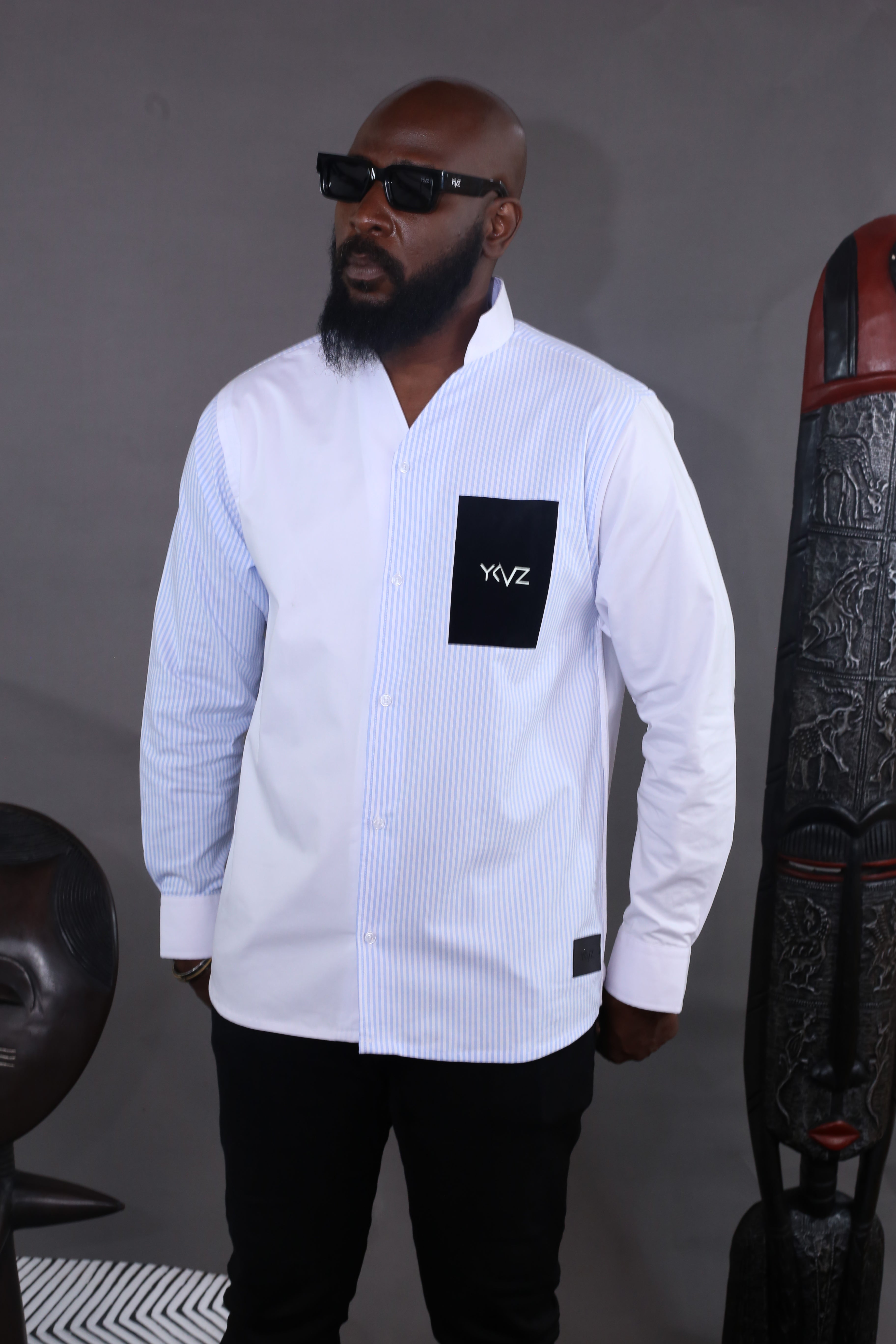 Chemise Oslo Signature Classique – Bicolore Bleu Ciel & Blanc