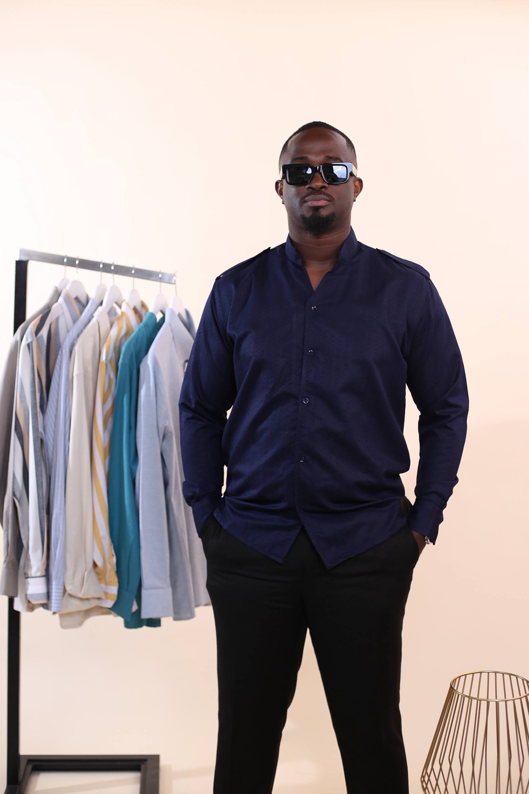 Chemise Commandeur Il - Bleu nuit