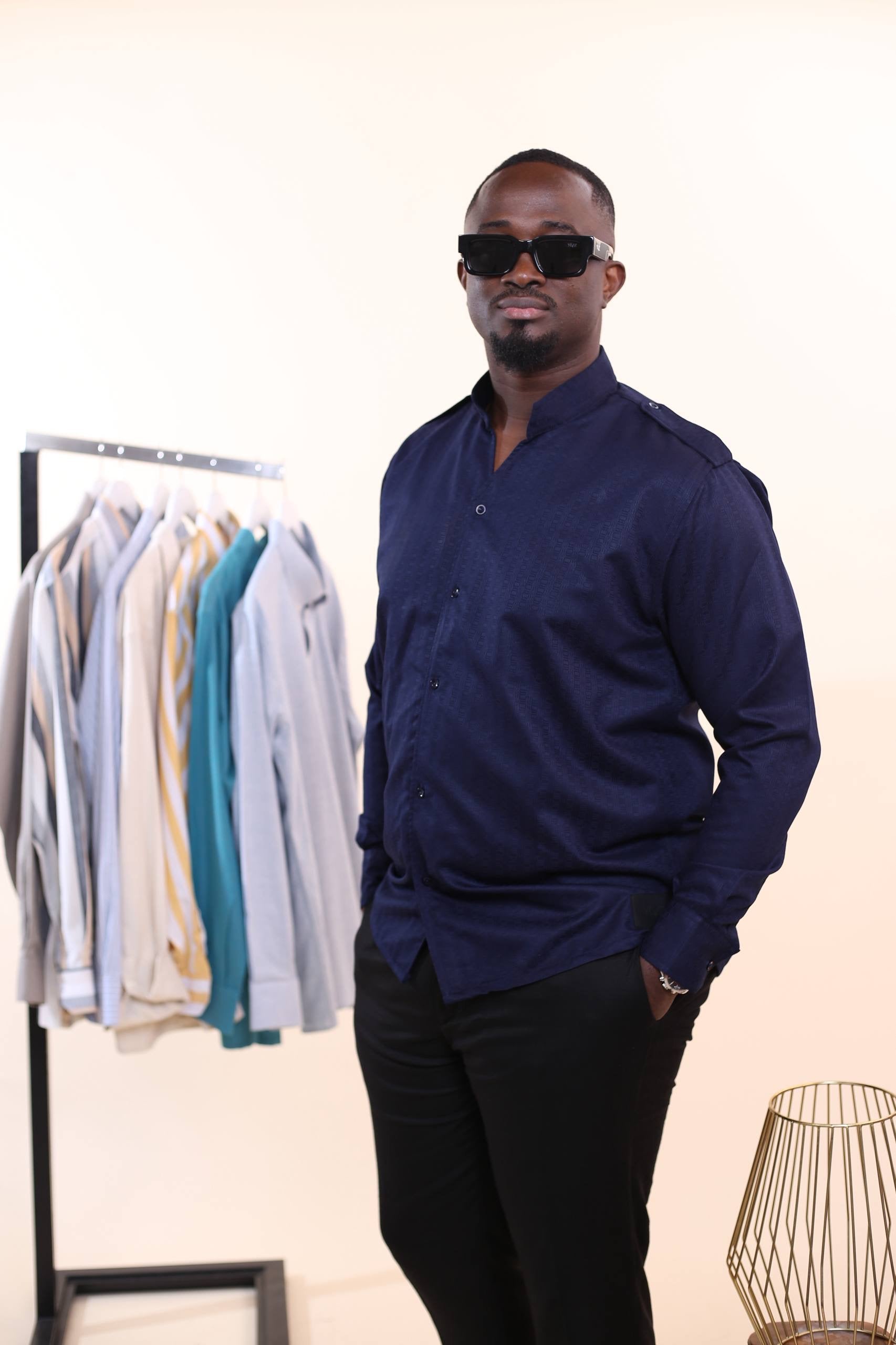 Chemise Commandeur Il - Bleu nuit