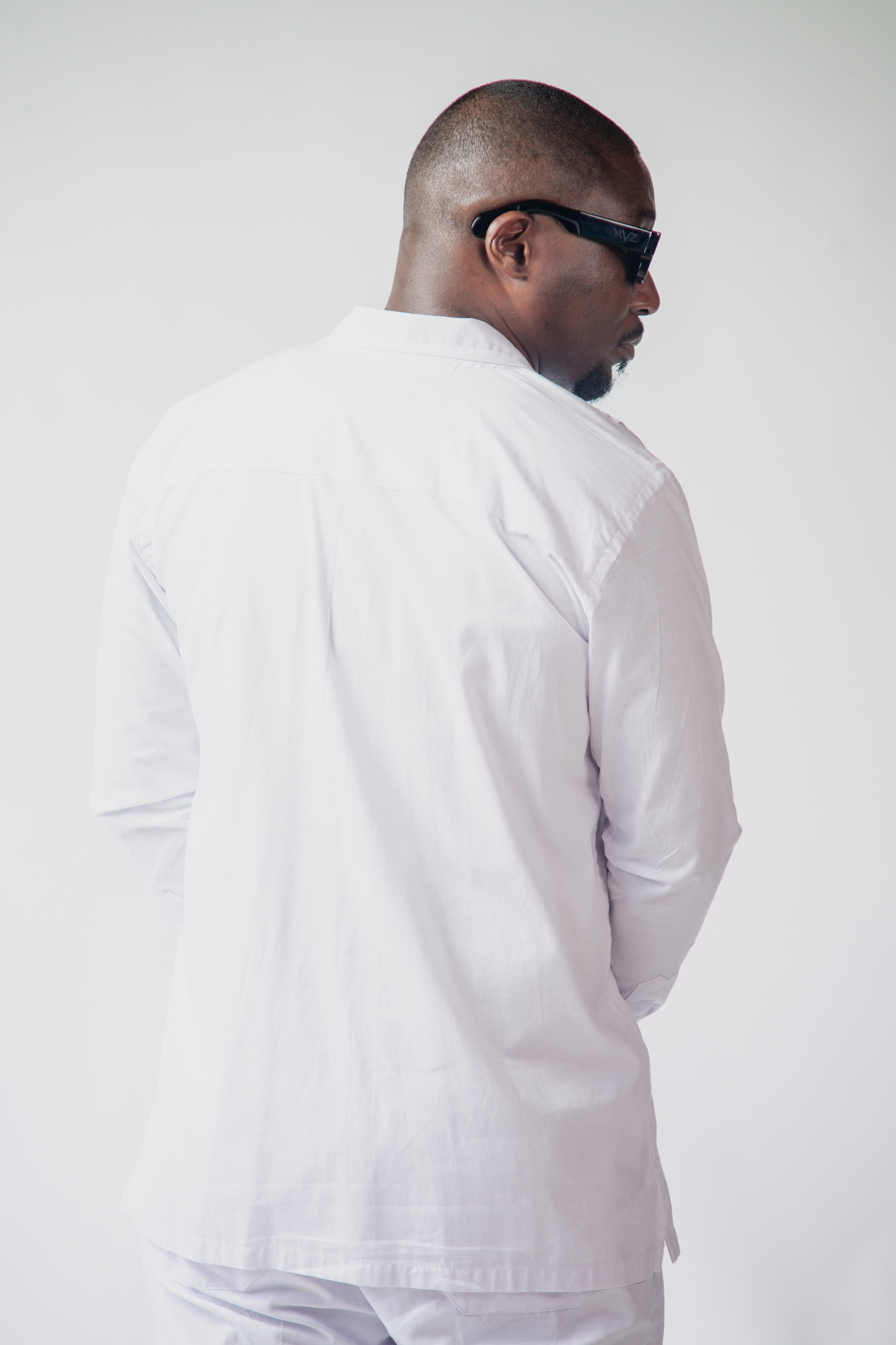 Chemise Cubano Quattro III Blanc Cassé