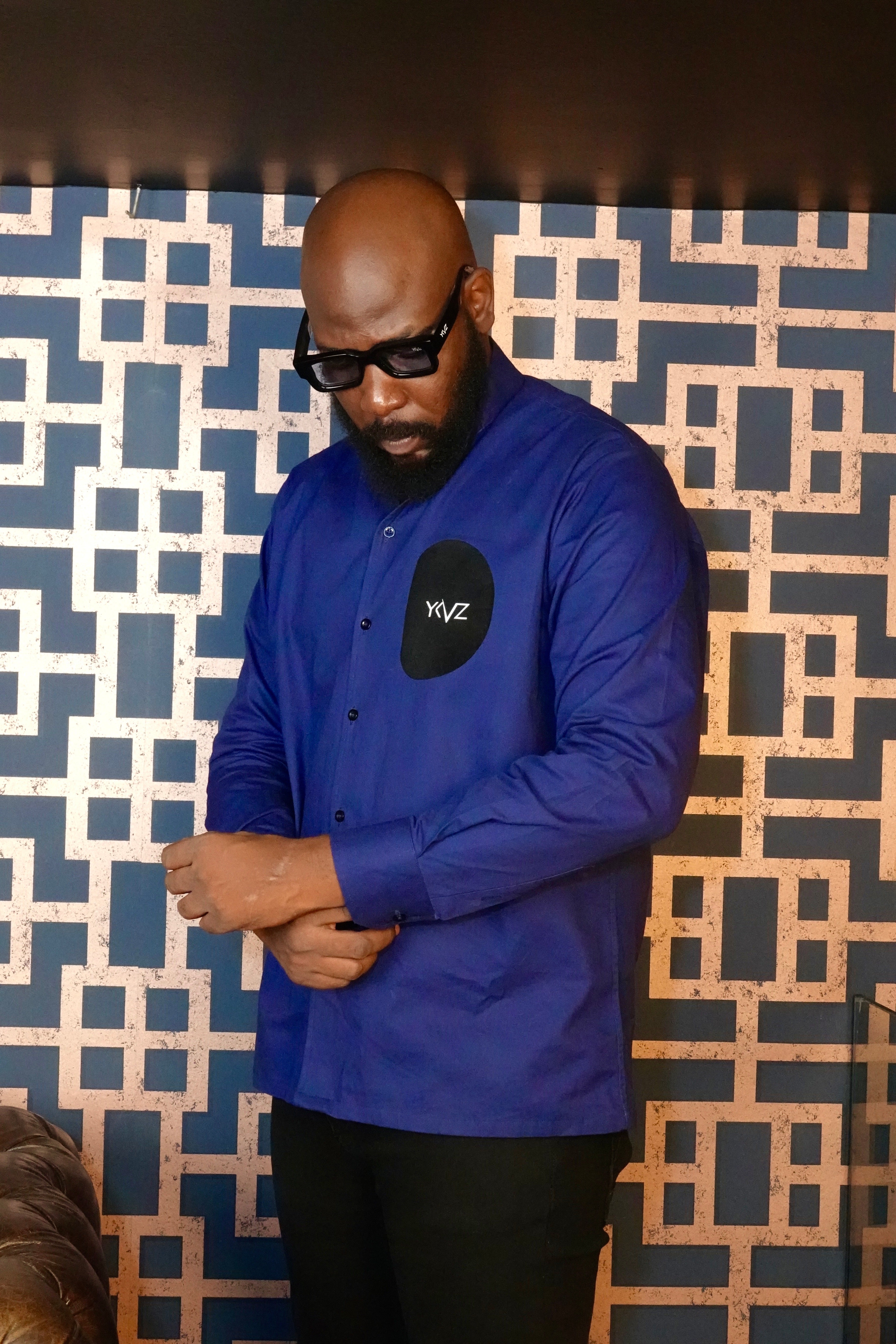Chemise DOHA I - Bleu foncé | Signature D Noire