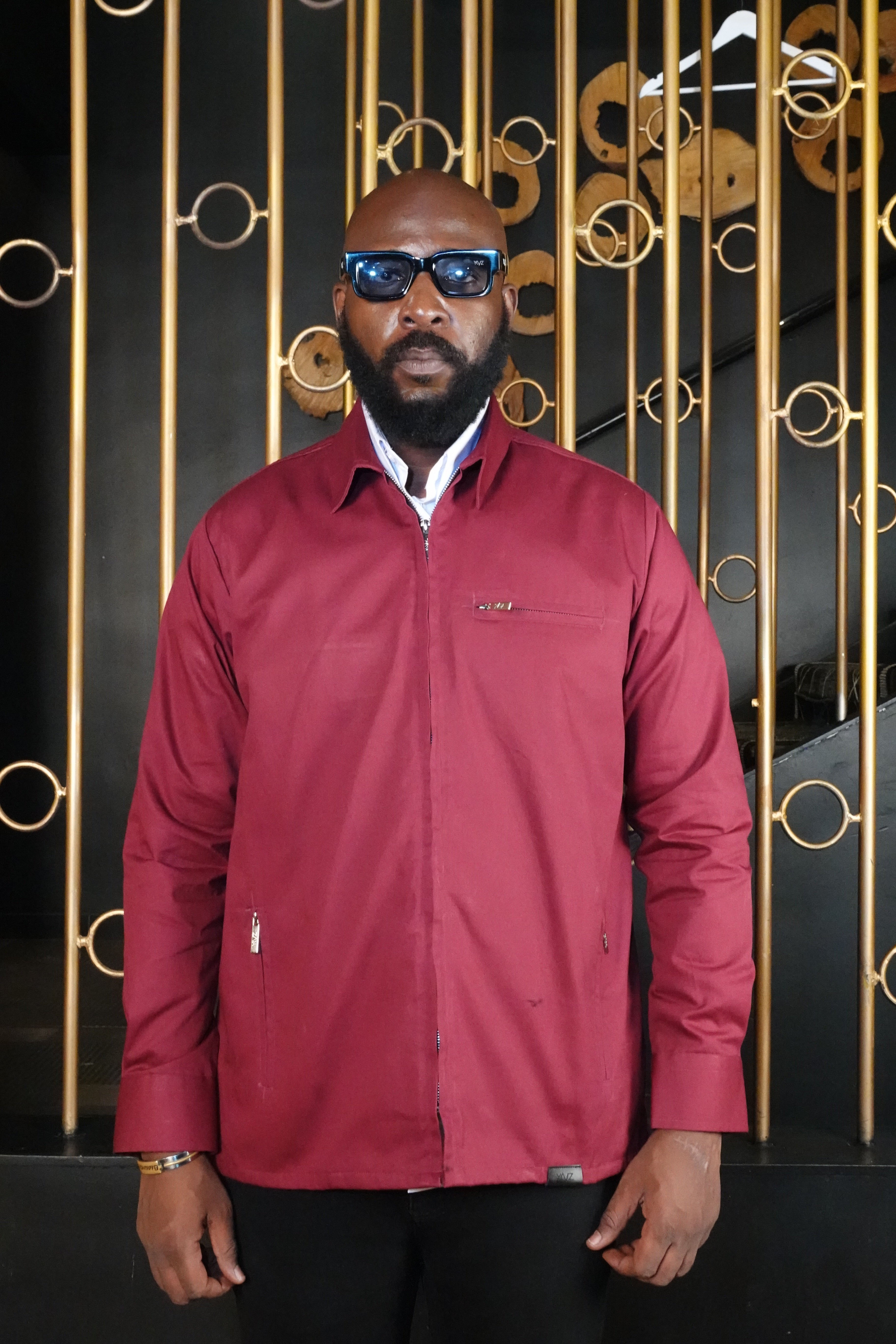 Surchemise Maaru ll - Rouge Bordeaux