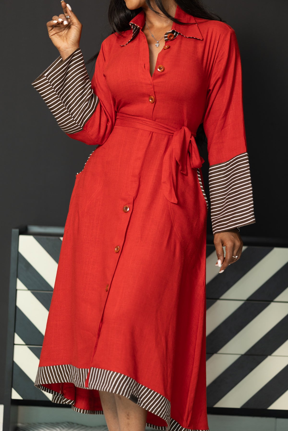 Robe DEAMBULE I – Rouge