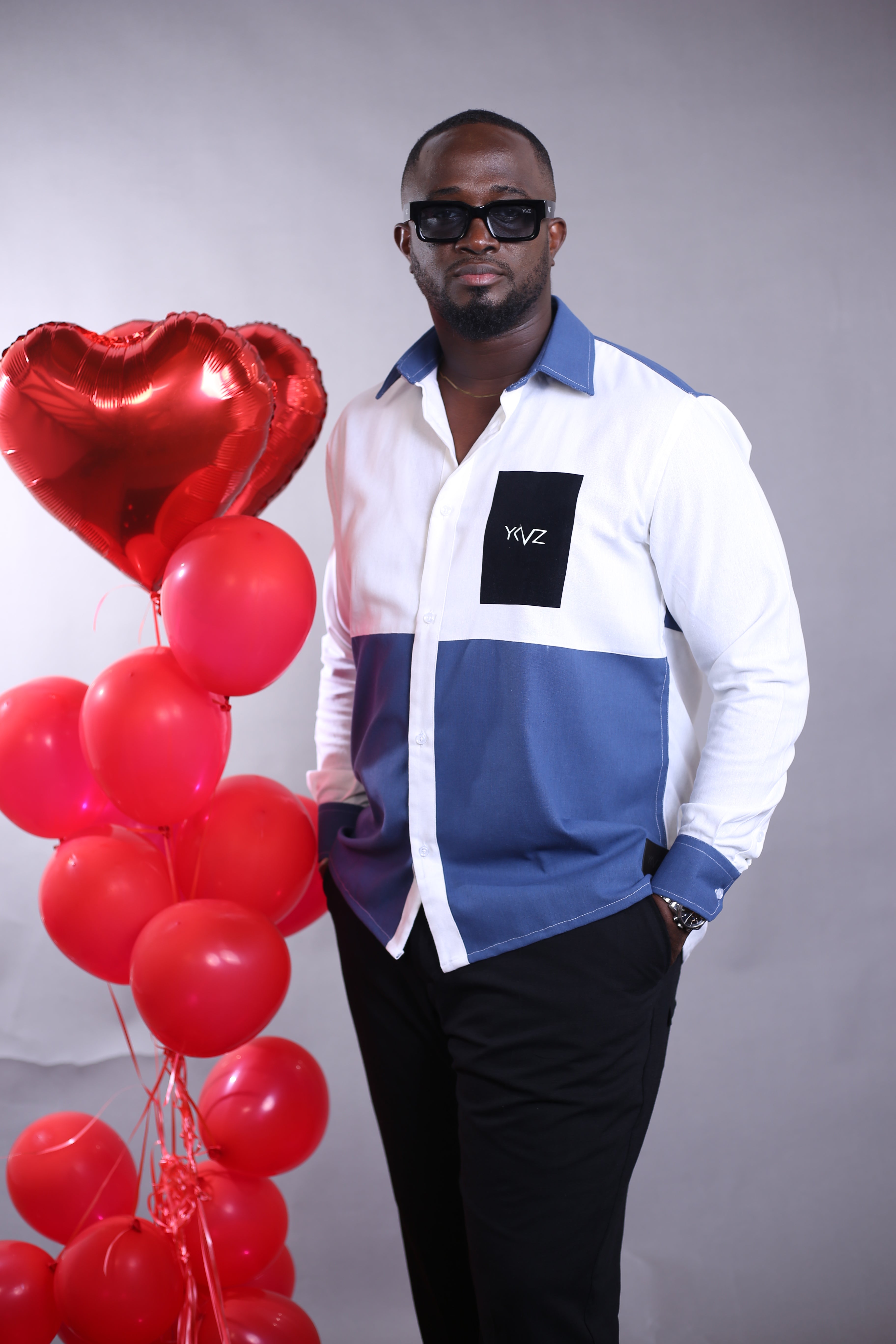 Chemise OSLO Signature Classique – Bicolore bleu foncé & Blanc