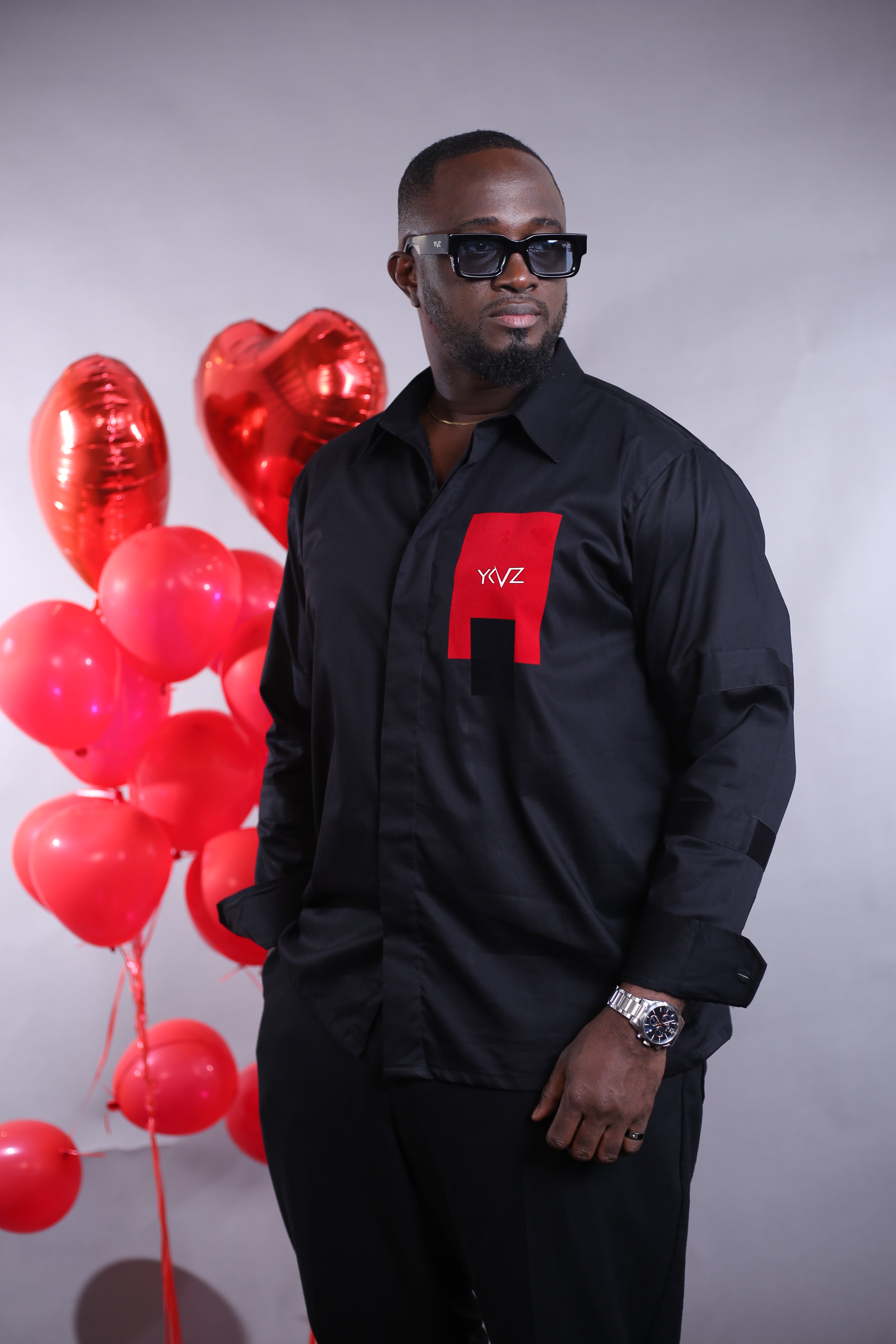 Chemise Sport ARMLET - Edition II noire Logo Rouge noir