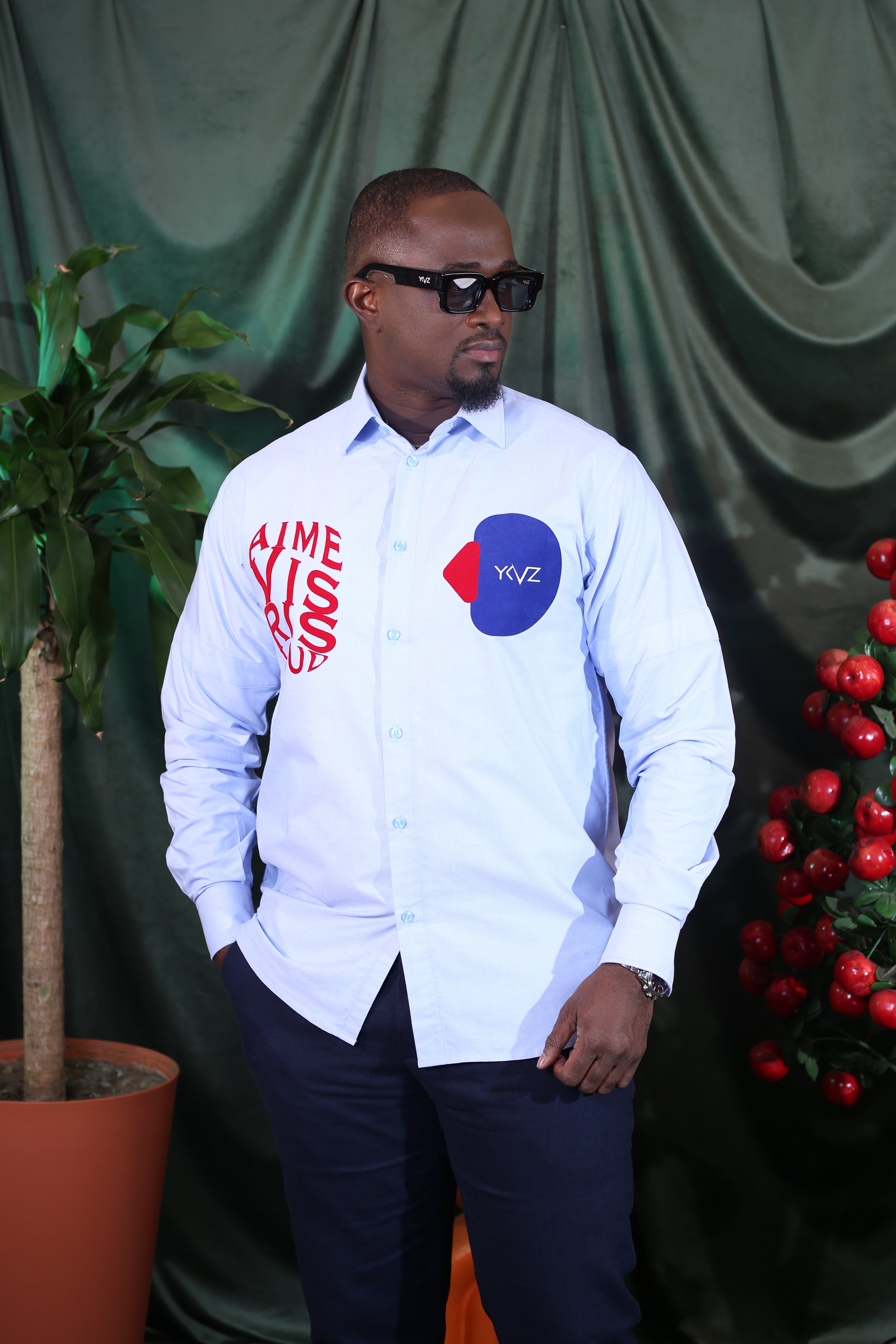 Chemise AVRL VI bleu Signature bleu