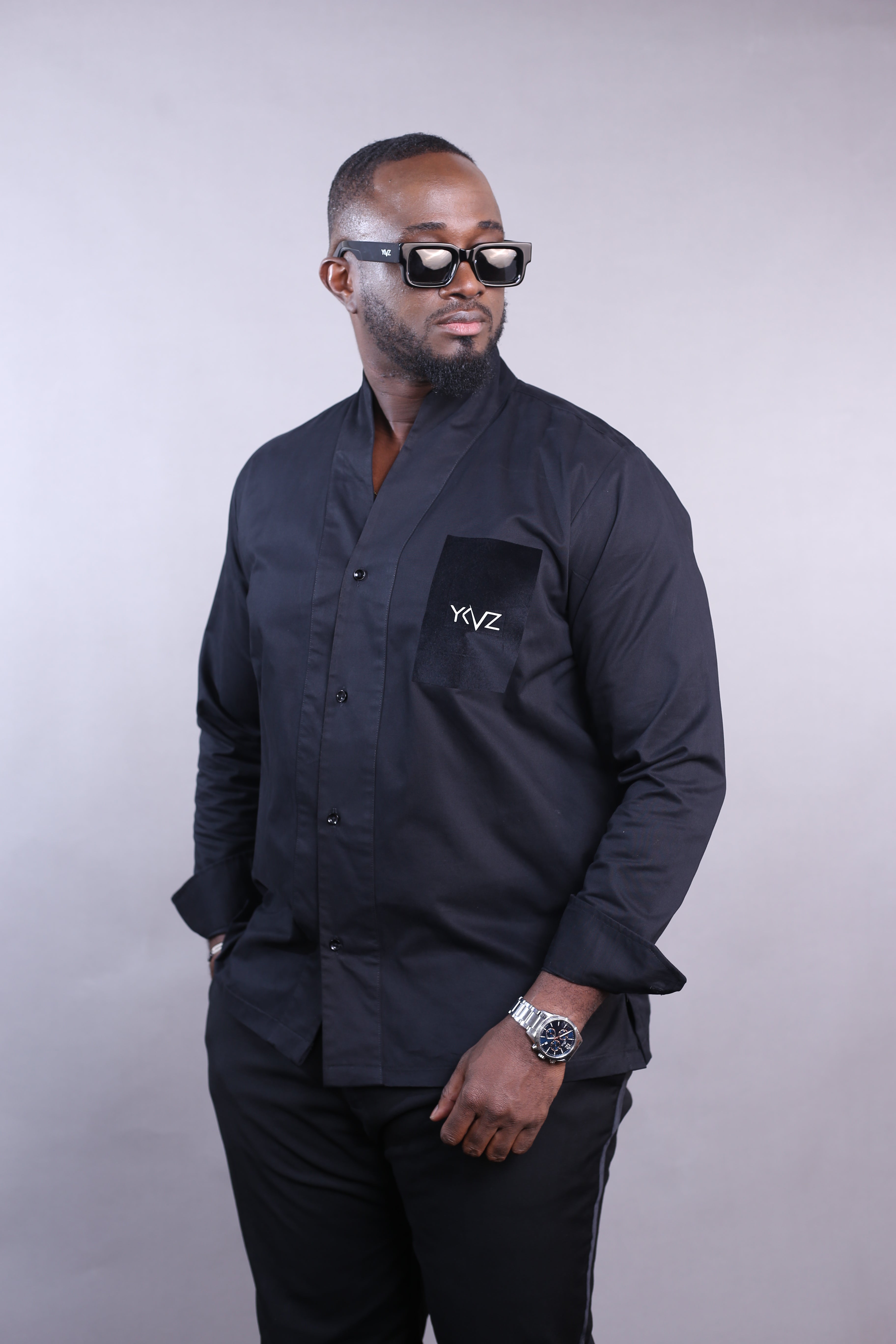 Chemise Axis Signature Classique – Noire