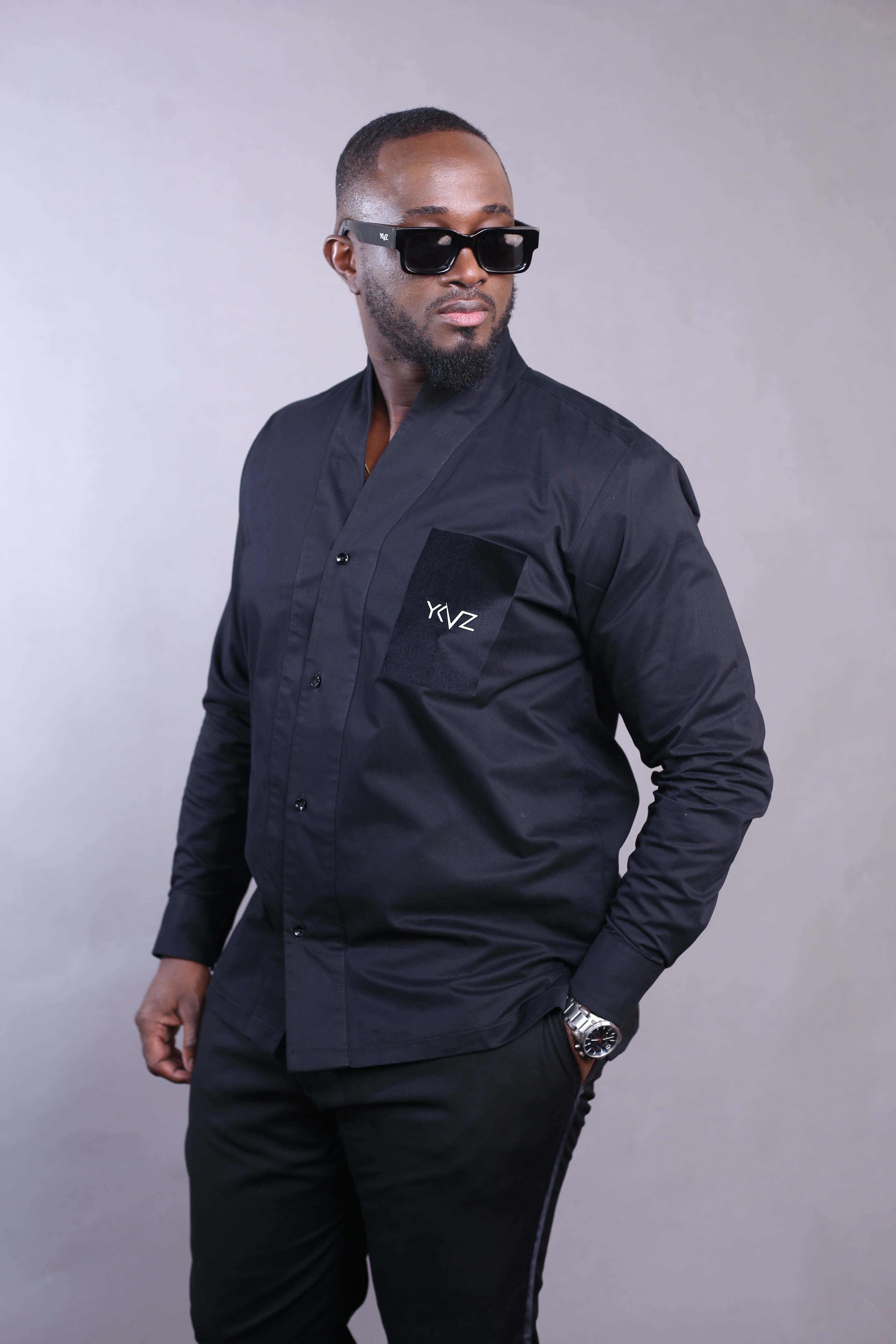 Chemise Axis Signature Classique – Noire