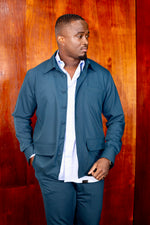 Ensemble Chemise Kômi Vert Azur