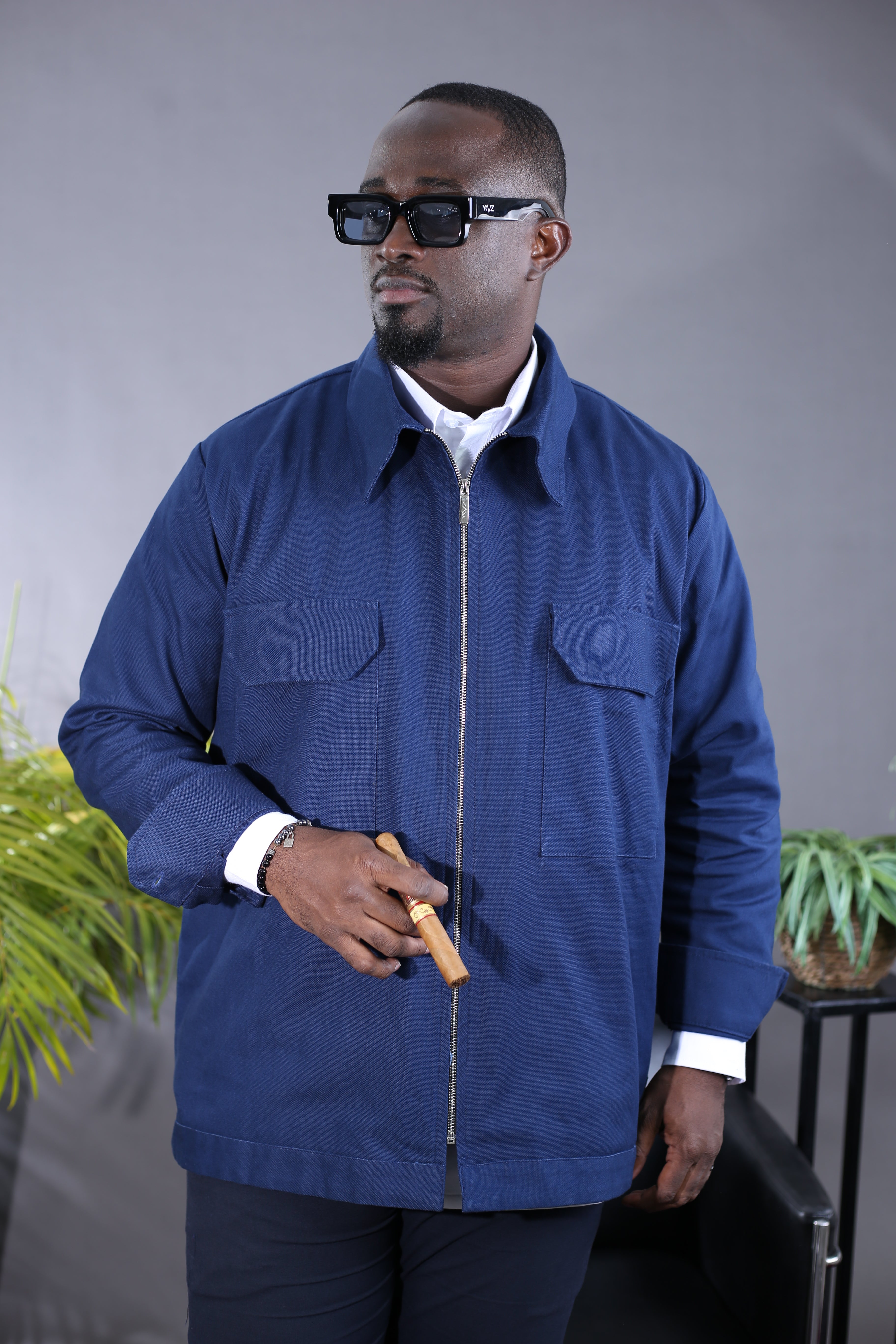 Surchemise Patrol Zip - Bleu