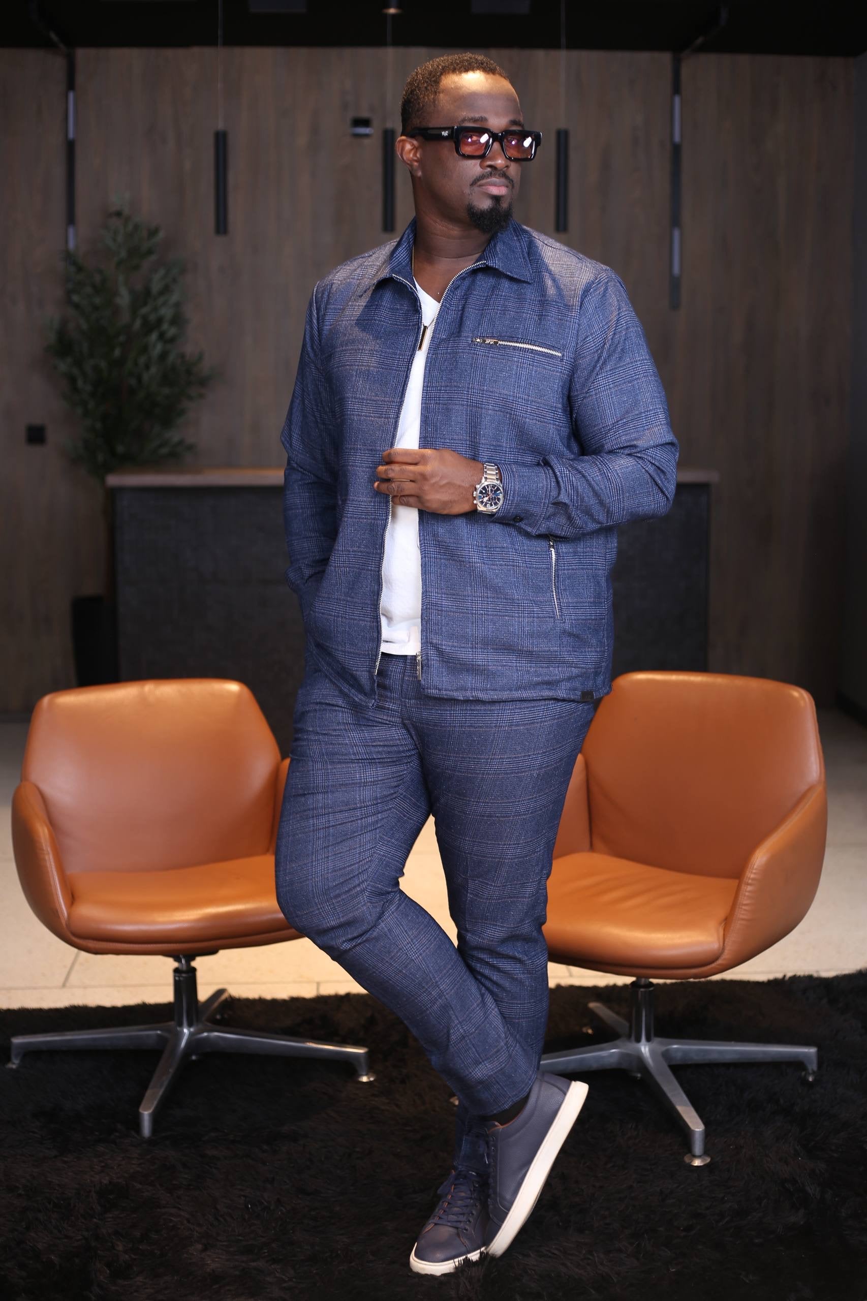 Ensemble Surchemise Maaru - Bleu