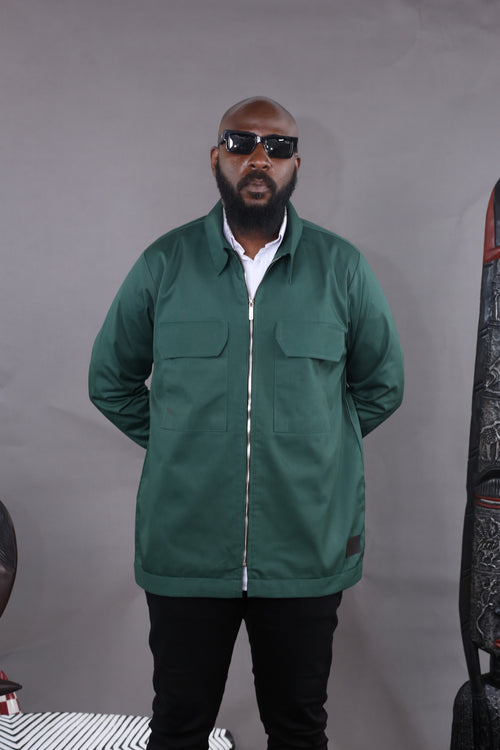 Surchemise Patrol Zip - Vert