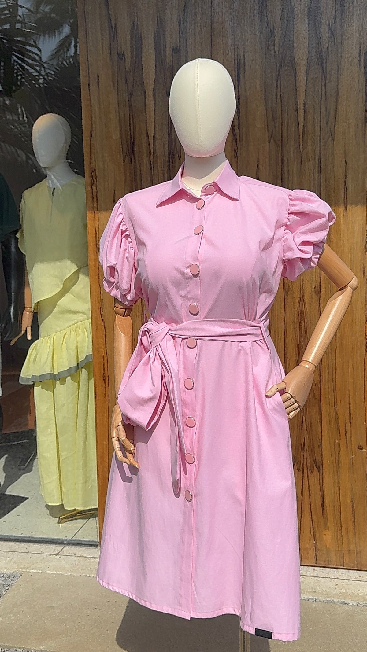 Robe Chemise MAELLE I – Rose