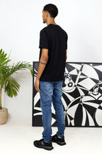T-Shirt Karma Is Noir - Noir