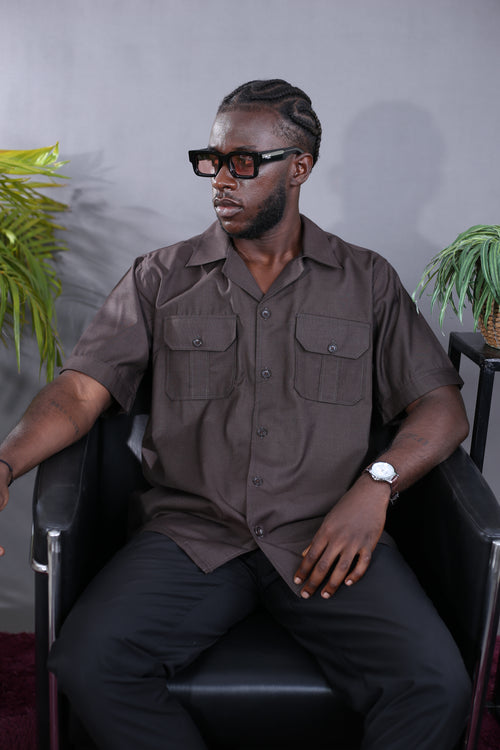 Chemise Terra Cubana Marron