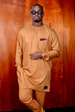 Ensemble Tunique Kamba Bronze par YKVZ