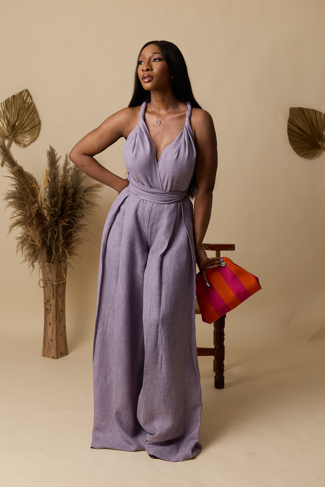 Combinaison DOMI _Lin Violet
