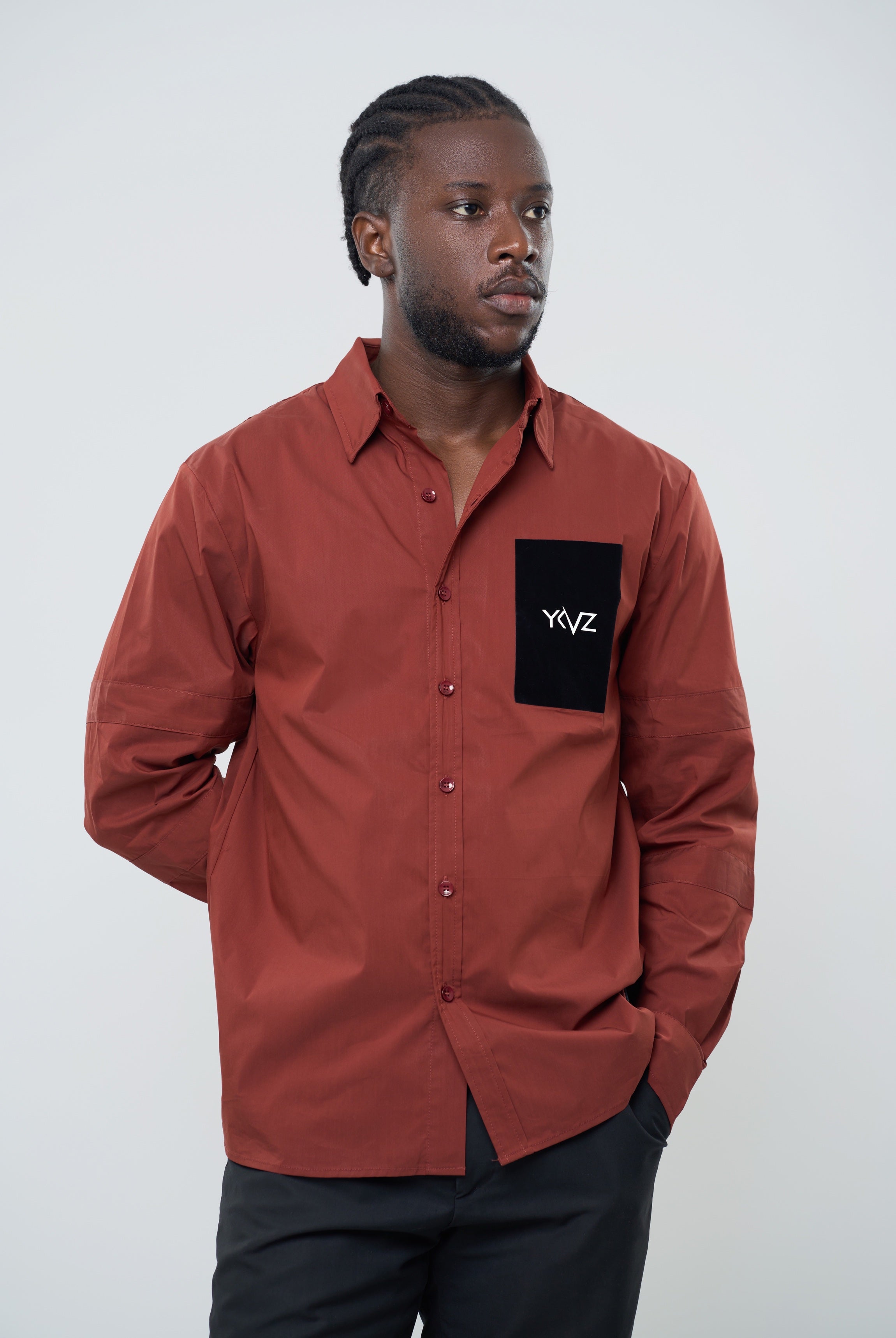ARMLET Burgundy Sport Shirt