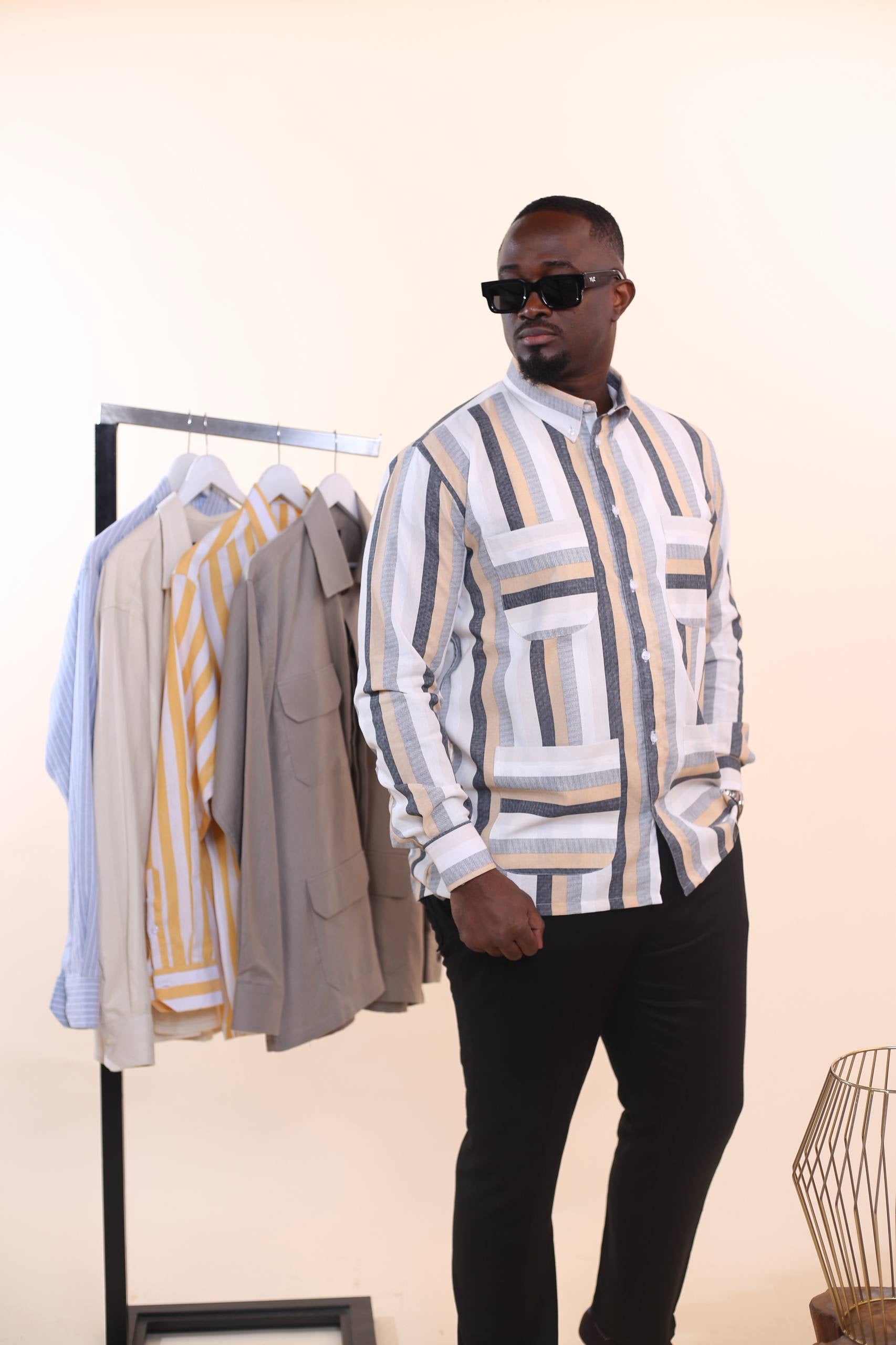 Chemise Caïda Lin - Rayure Multicolore