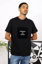 T-Shirt Karma Is Noir - Noir