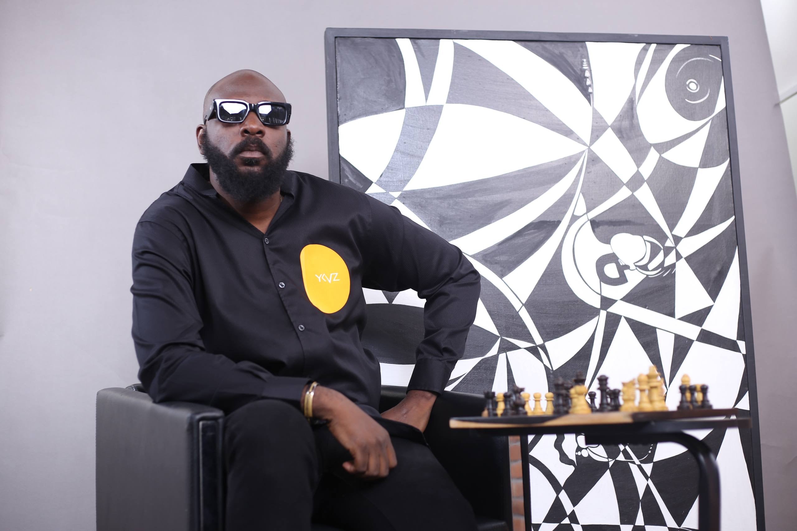 Chemise Africanus Il - Noir | Signature D Jaune