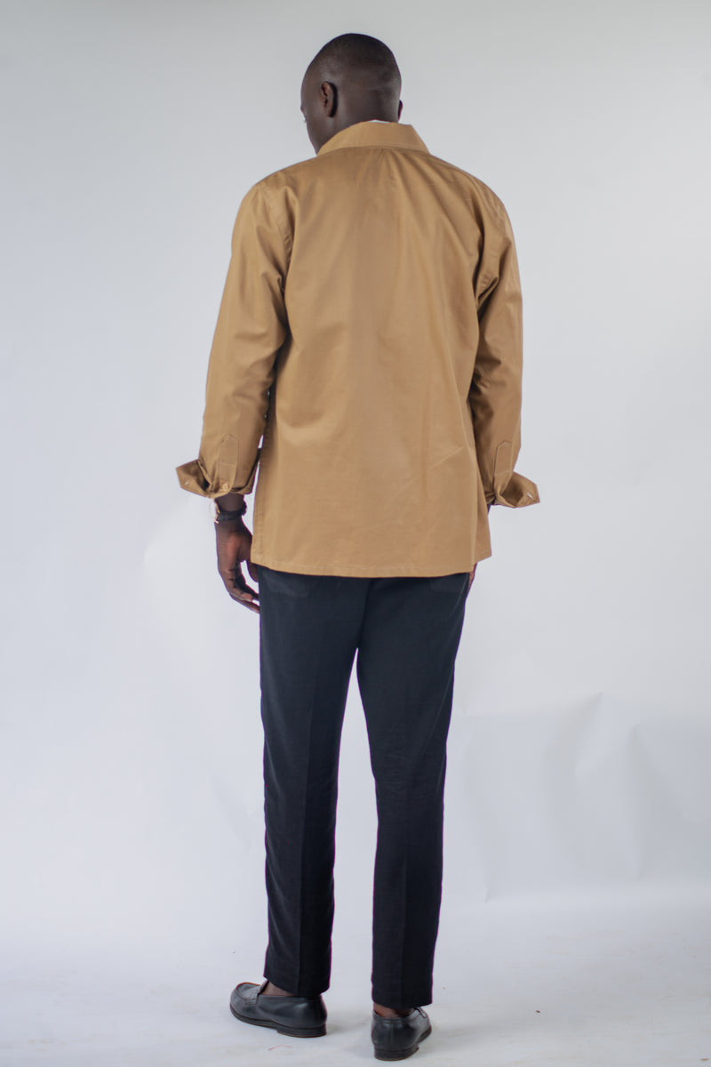 Surchemise Zip Kaki