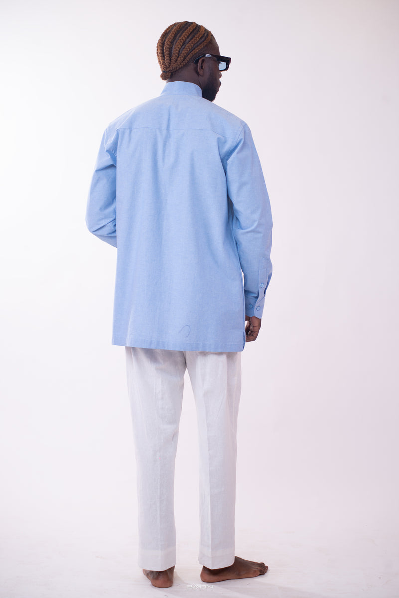 Chemise Afari Bleu Ciel