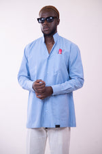 Chemise Afari Bleu Ciel
