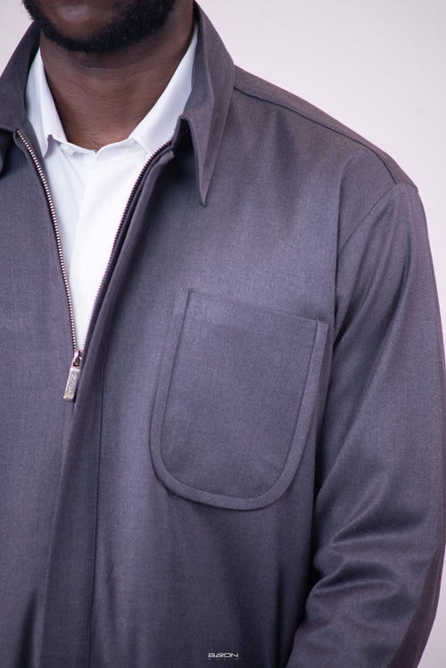 Surchemise Mansa Gris