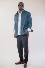 Surchemise Zip Vert Azure