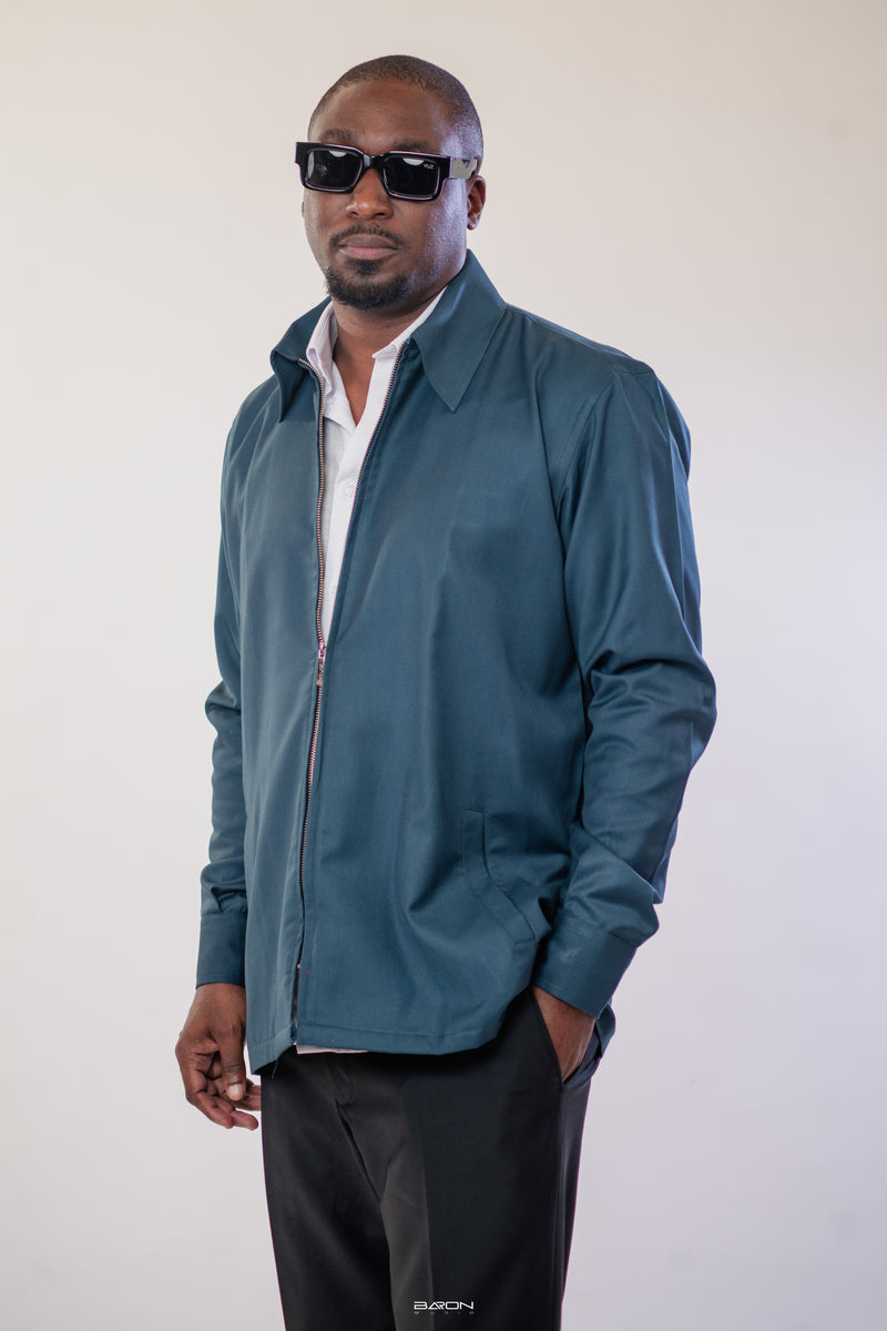 Surchemise Zip Vert Azure