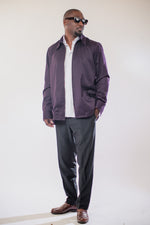 Surchemise Zip Violet