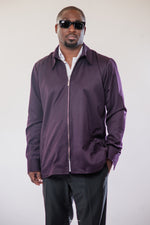 Surchemise Zip Violet