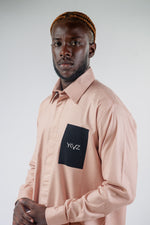 Chemise Classique Signature Lin Saumon