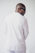 Chemise Cubano Quattro III Blanc Cassé