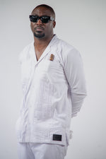 Chemise Cubano Quattro III Blanc Cassé
