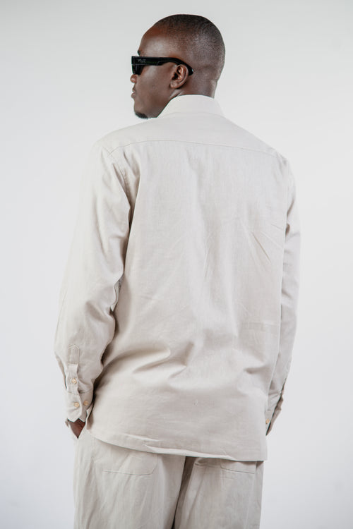 Chemise Afari Beige