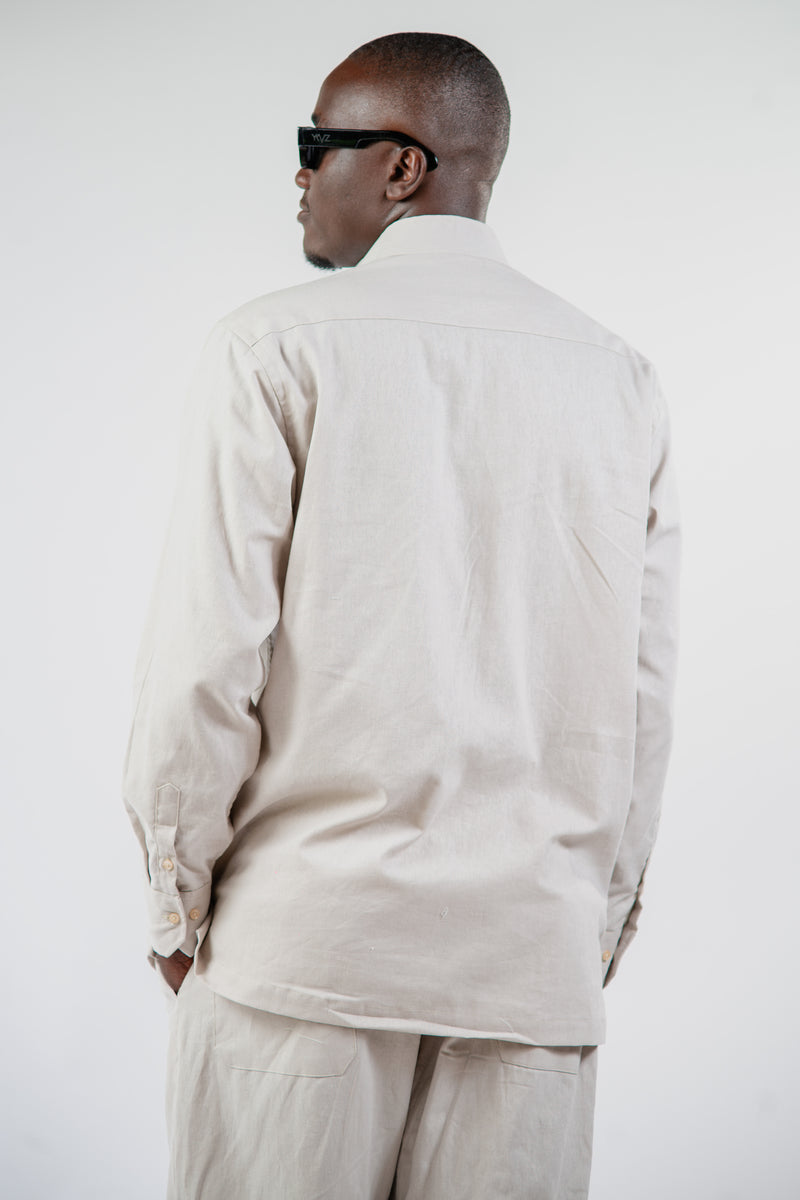 Chemise Afari Beige