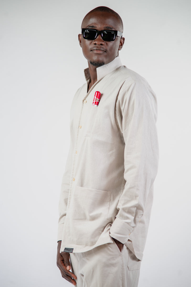 Chemise Afari Beige