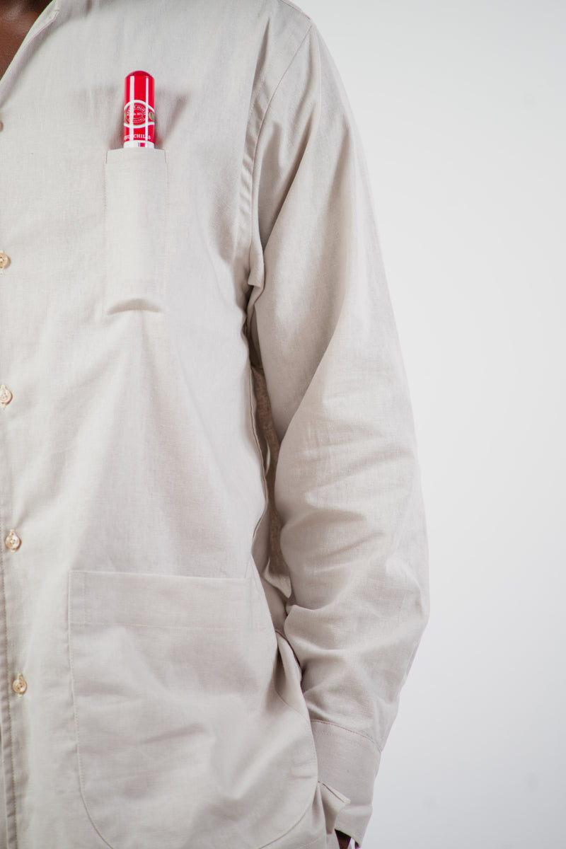 Chemise Afari Beige