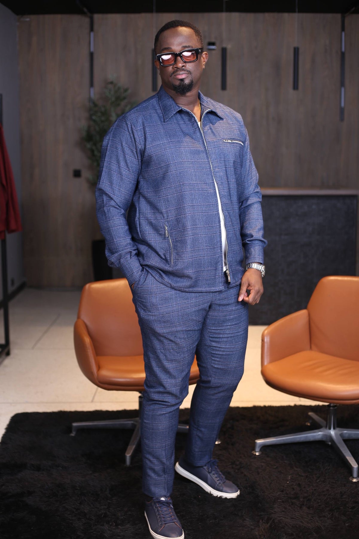 Ensemble Surchemise Maaru - Bleu