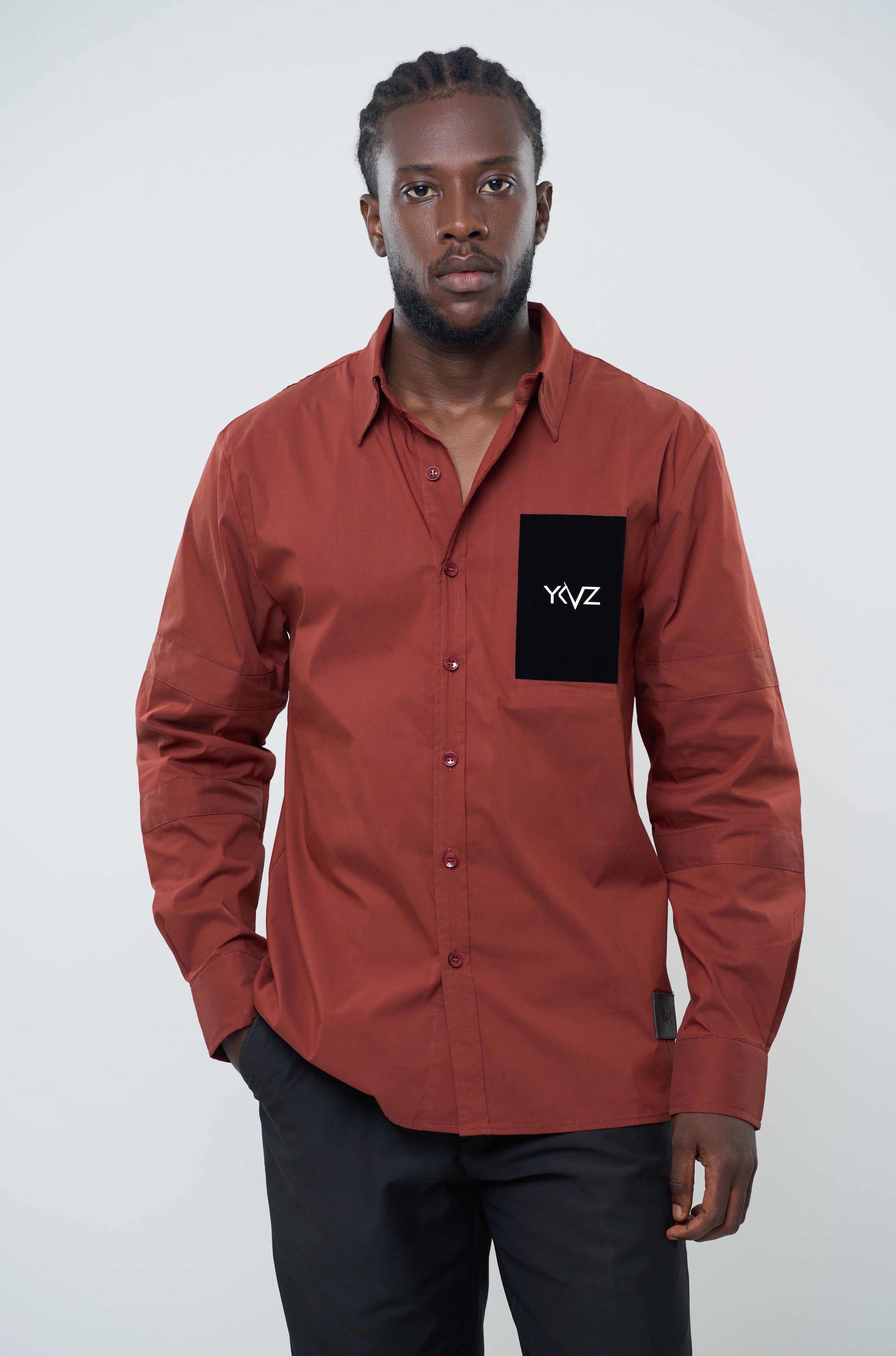 ARMLET Burgundy Sport Shirt