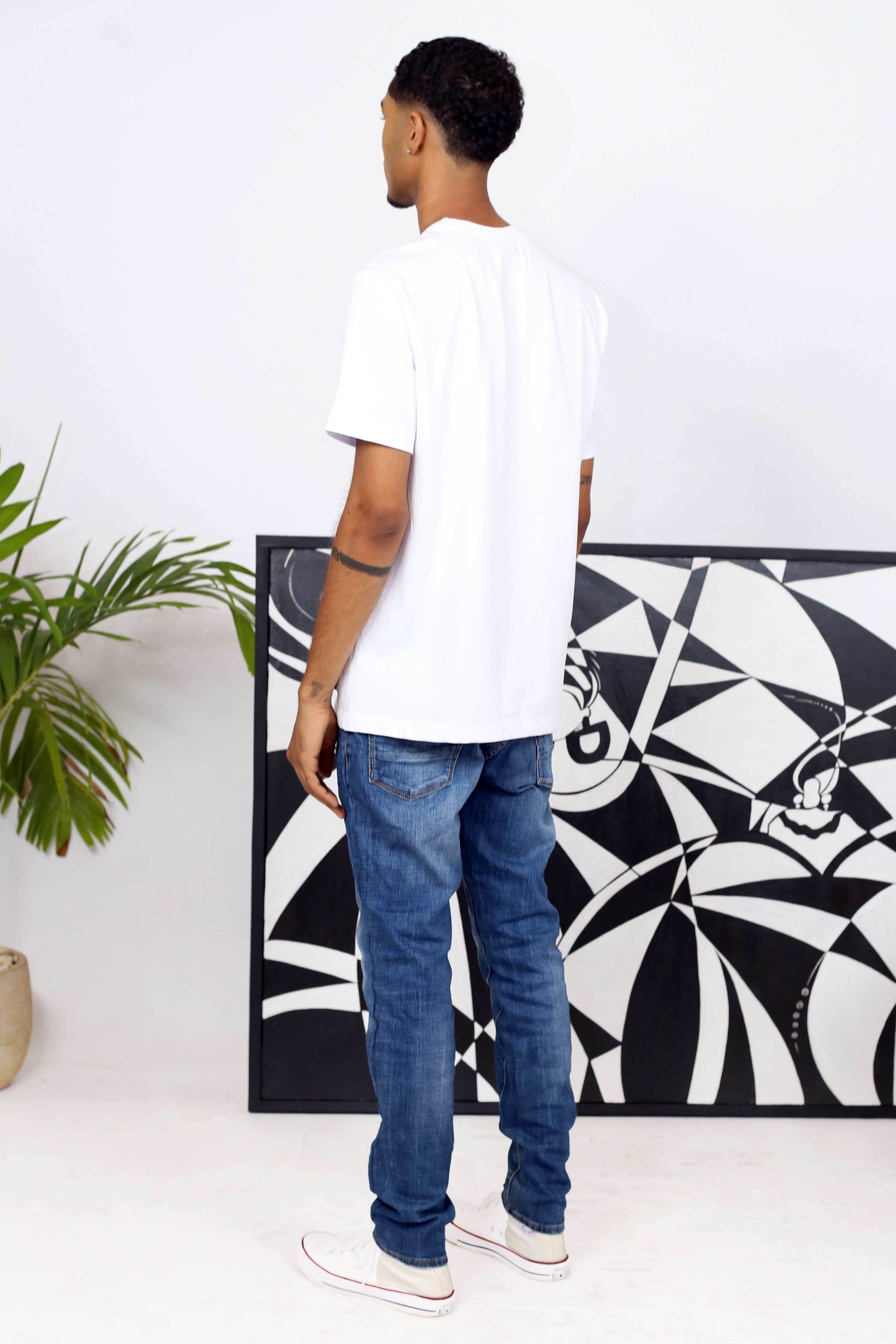 T-Shirt Karma Is Noir- Blanc