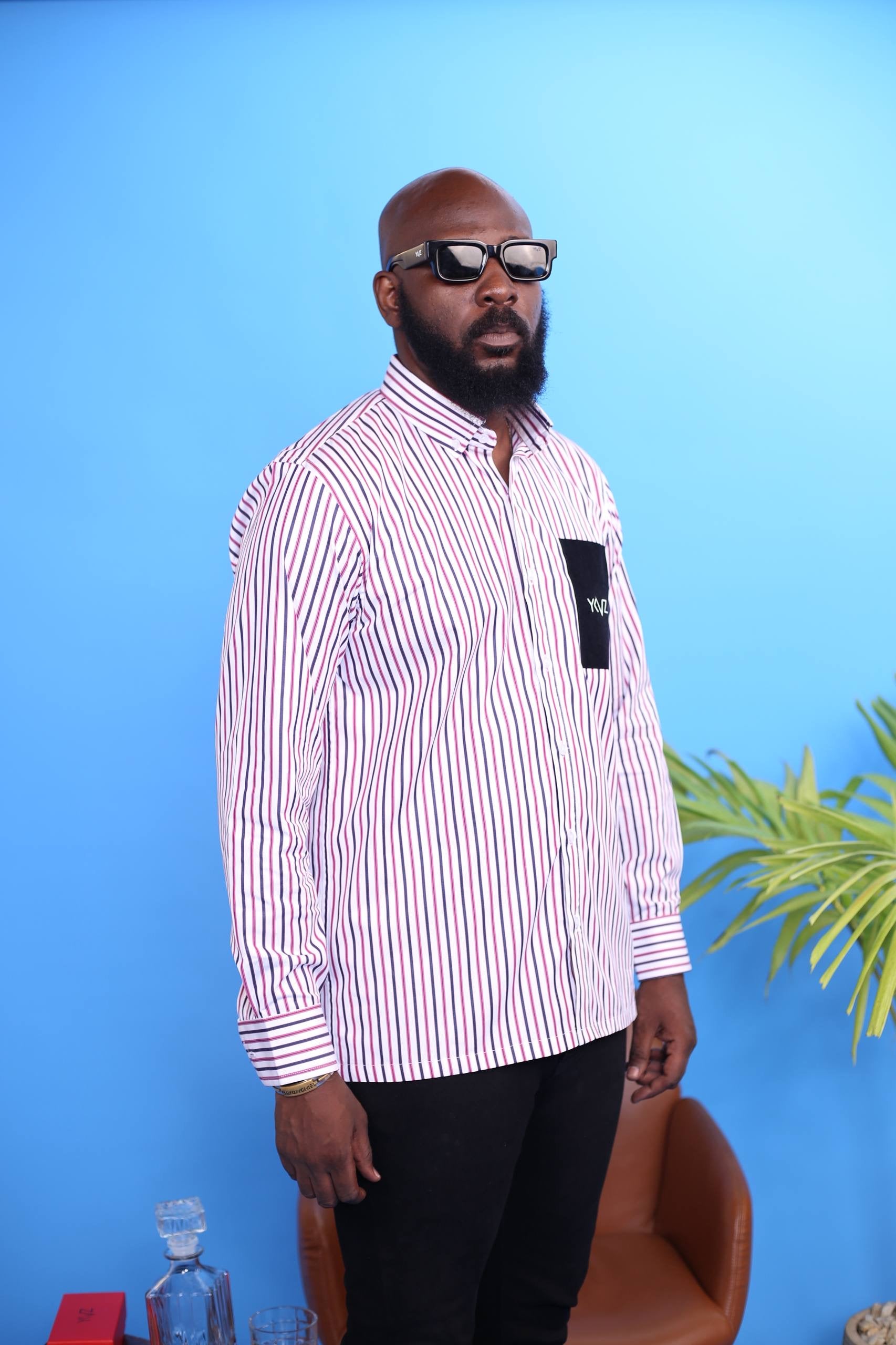 Chemise Lexington – Rayures multicolore | Signature Classique Noir