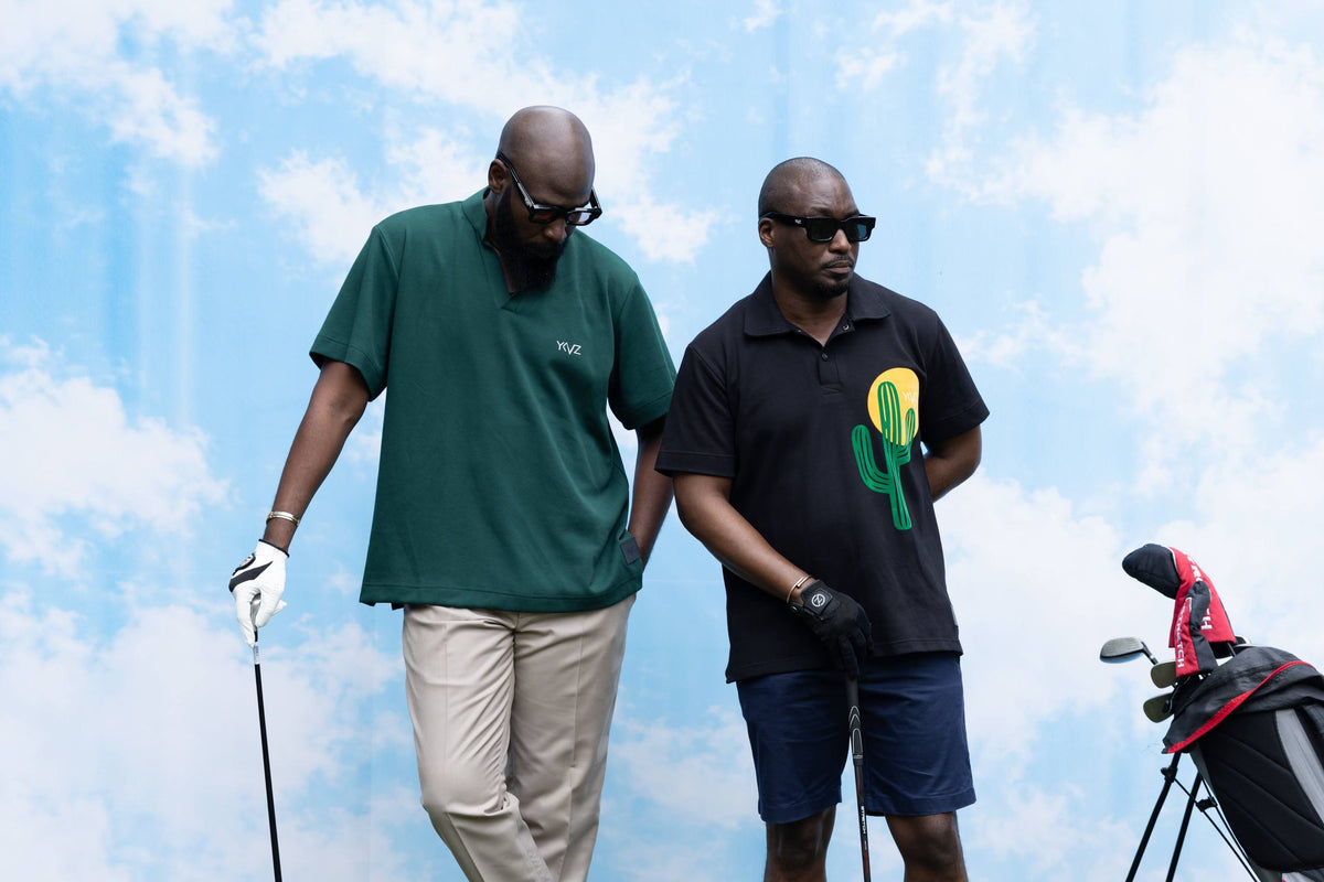 Polo Sport Arizona Noir – Signature D Jaune